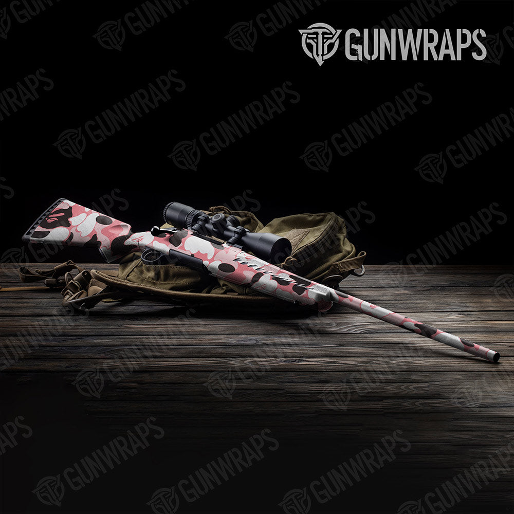Bape Pink Rifle Gun Skin Vinyl Wraps