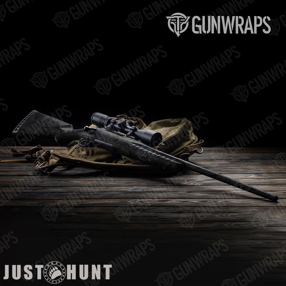 Just Hunt Deceptive Camo Darkened Rifle Gun Skin Vinyl Wraps