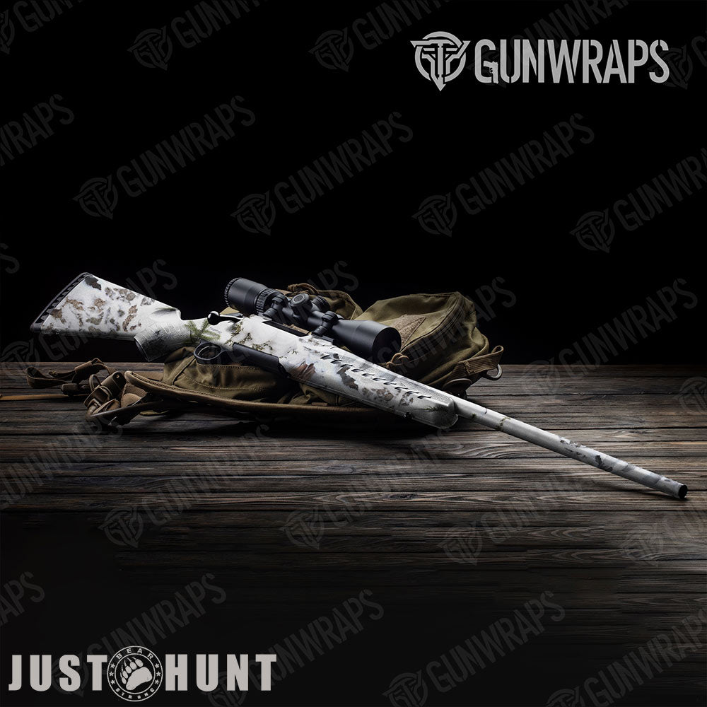 Just Hunt Great White North Rifle Gun Skin Vinyl Wraps