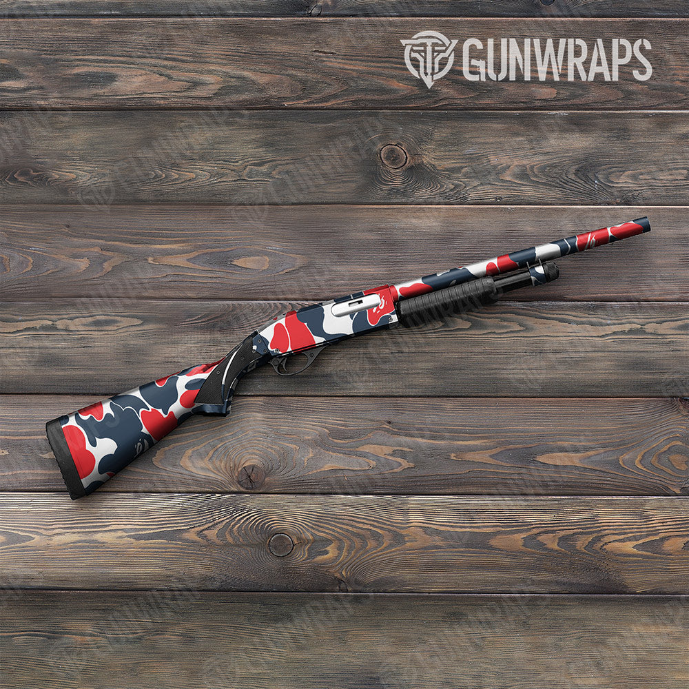Bape America Shotgun Gun Skin Vinyl Wraps