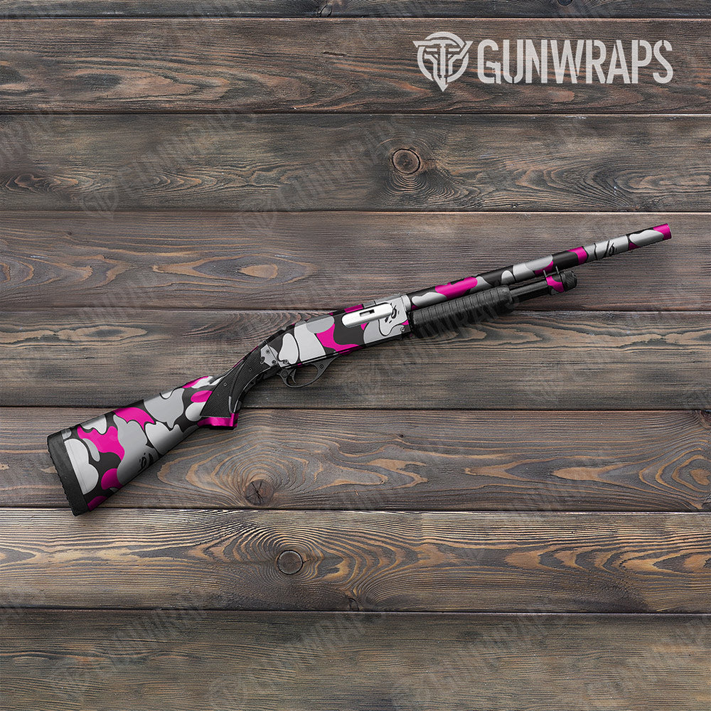 Bape Magenta Tiger Shotgun Gun Skin Vinyl Wraps