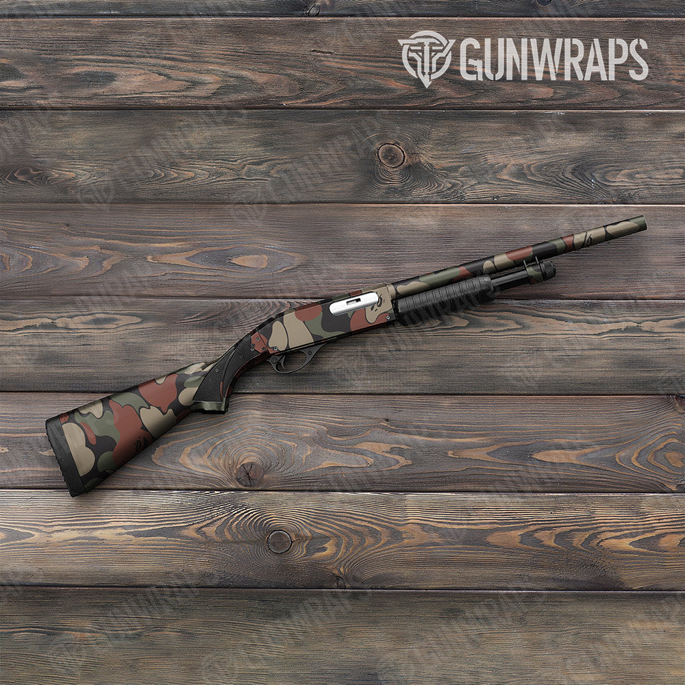 Bape Militant Copper Shotgun Gun Skin Vinyl Wraps