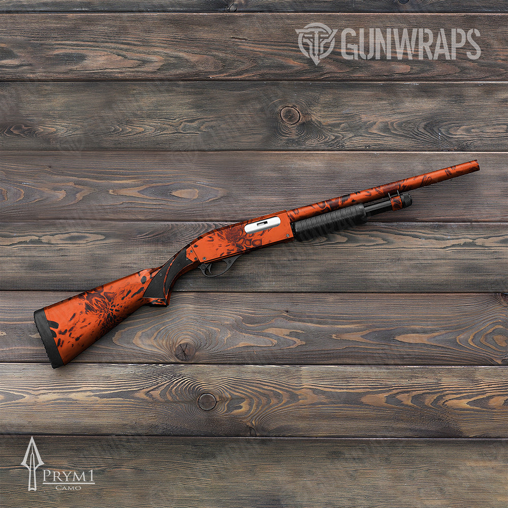 Prym1 Camo Blaze Orange Shotgun Gun Skin Vinyl Wraps