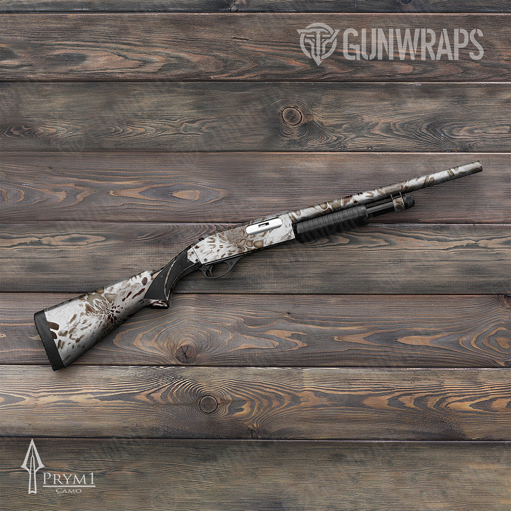 Prym1 Camo White Out Shotgun Gun Skin Vinyl Wraps