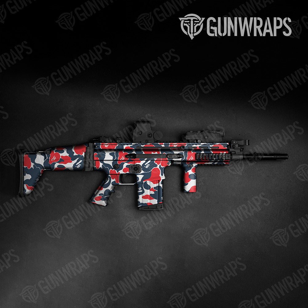 Bape America Tactical Gun Skin Vinyl Wraps