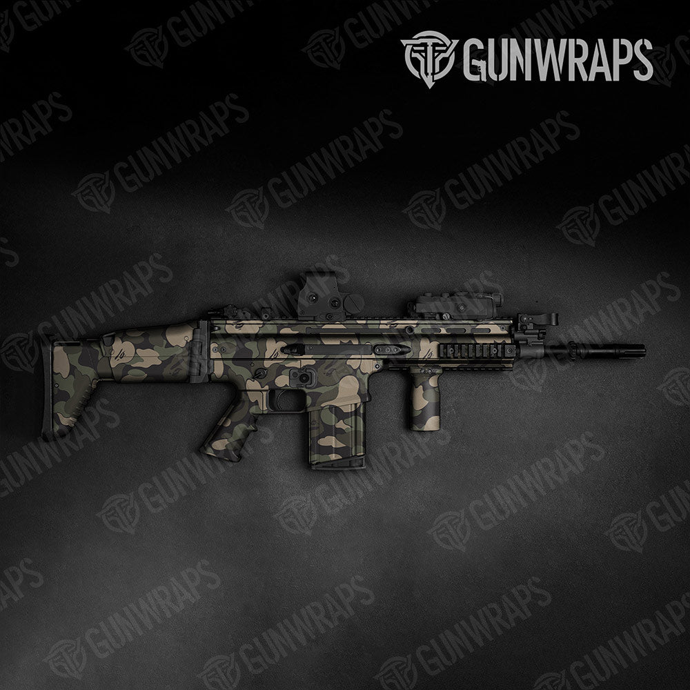 Bape Militant Green Tactical Gun Skin Vinyl Wraps