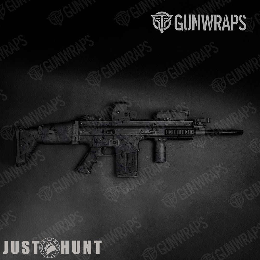 Just Hunt Deceptive Camo Darkened Tactical Gun Skin Vinyl Wraps