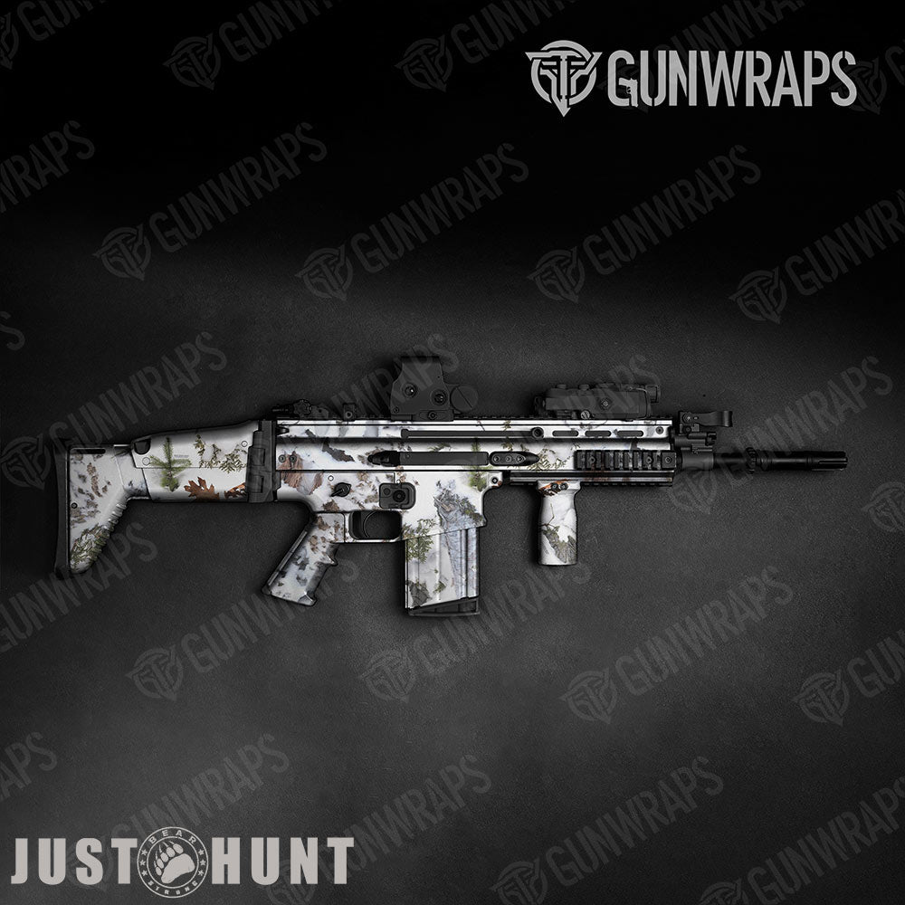 Just Hunt Great White North Tactical Gun Skin Vinyl Wraps