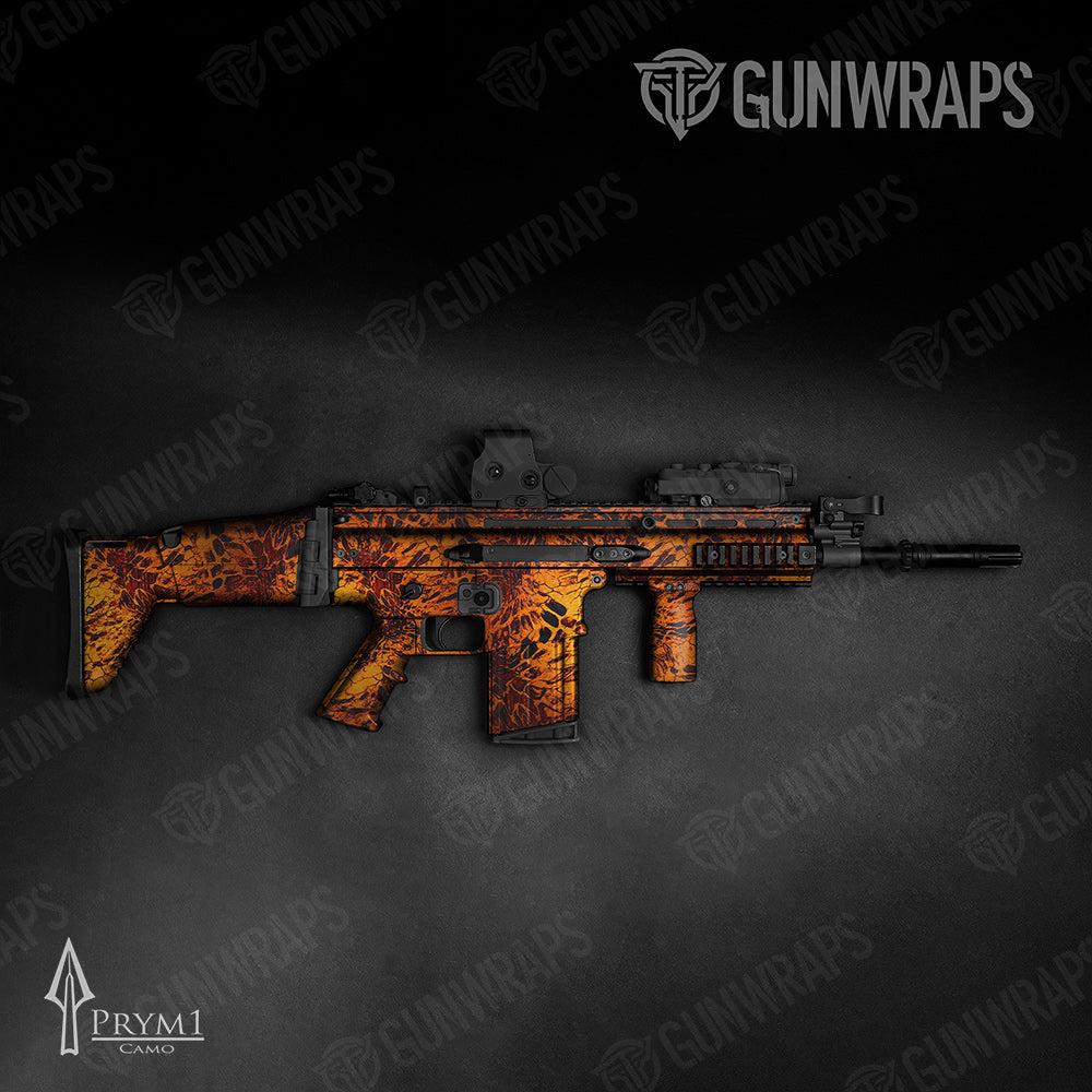 Prym1 Camo Fire Storm Tactical Gun Skin Vinyl Wraps