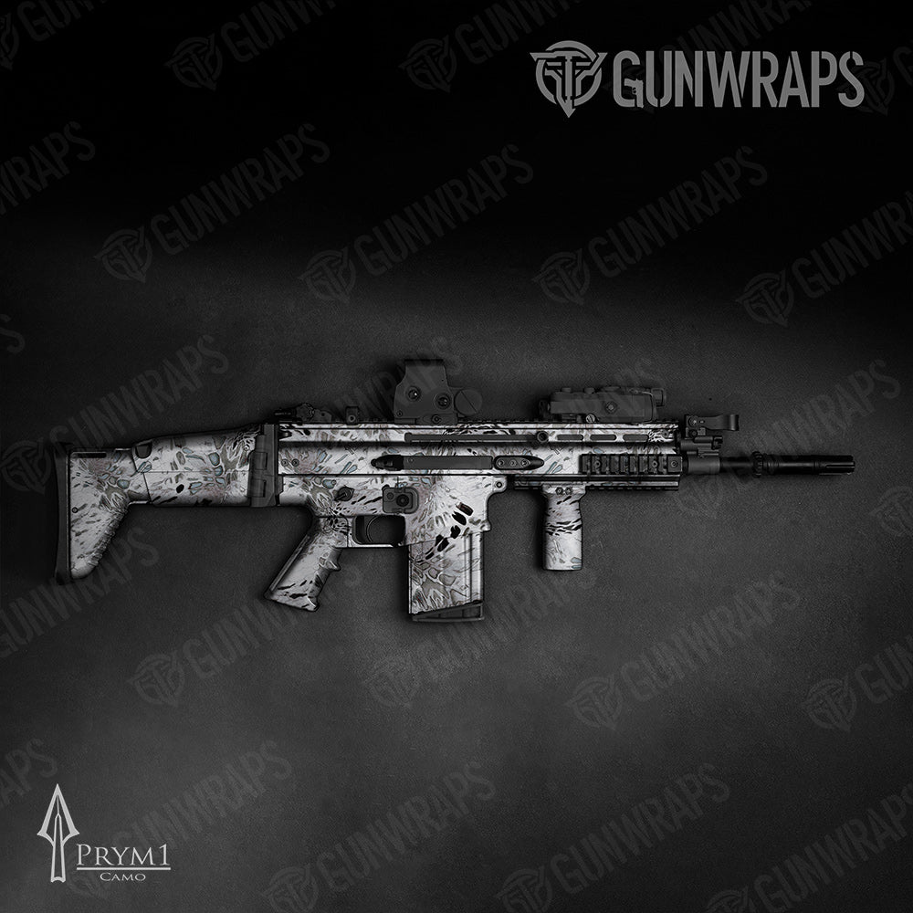 Prym1 Camo Silver Mist Tactical Gun Skin Vinyl Wraps