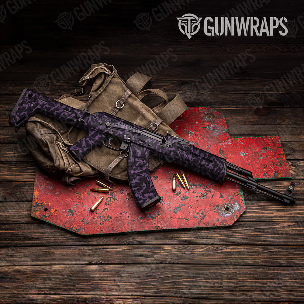 AK-47 Ragged Darkwing Camo Gun Skin Vinyl Wrap