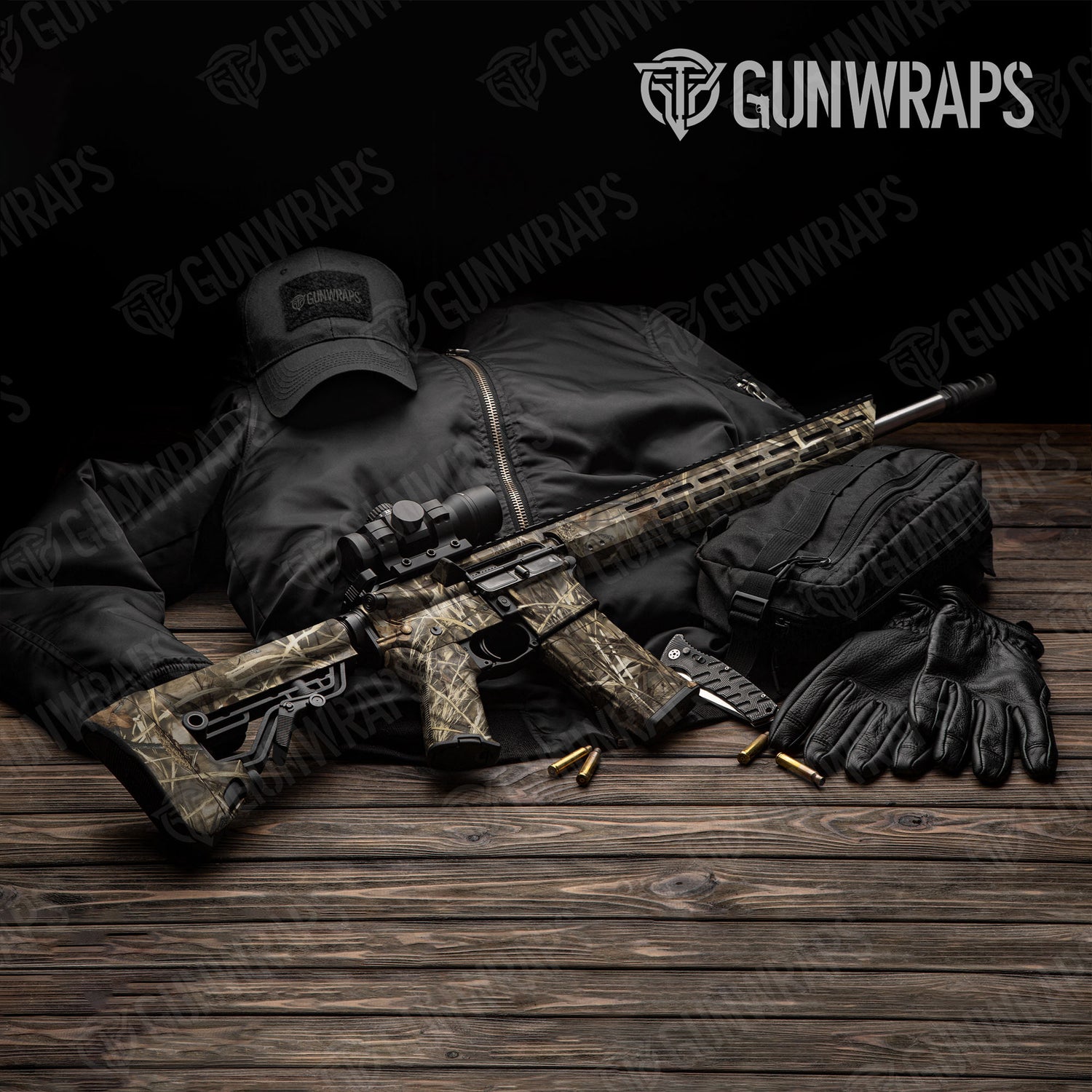 Realtree Nature AR-15 Gun Skin Vinyl Wraps