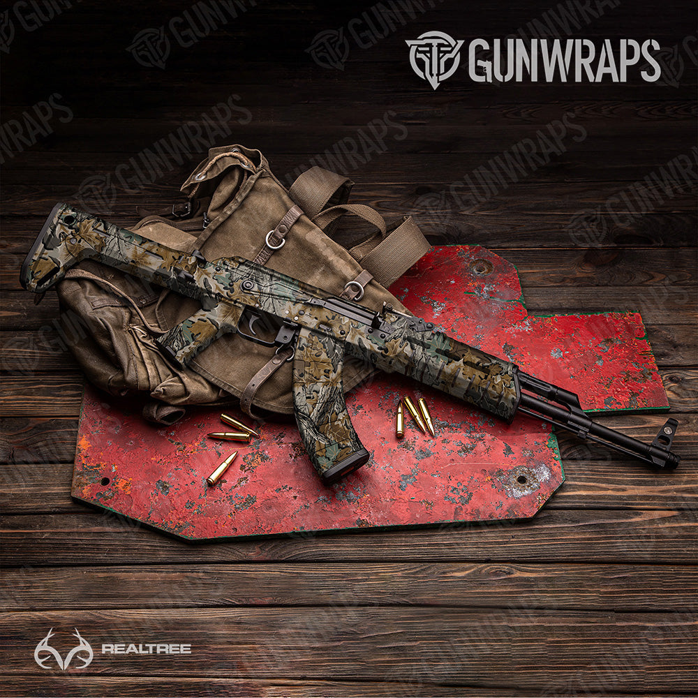 AK-47 Realtree XL Advantage Classic Camo Gun Skin Vinyl Wrap