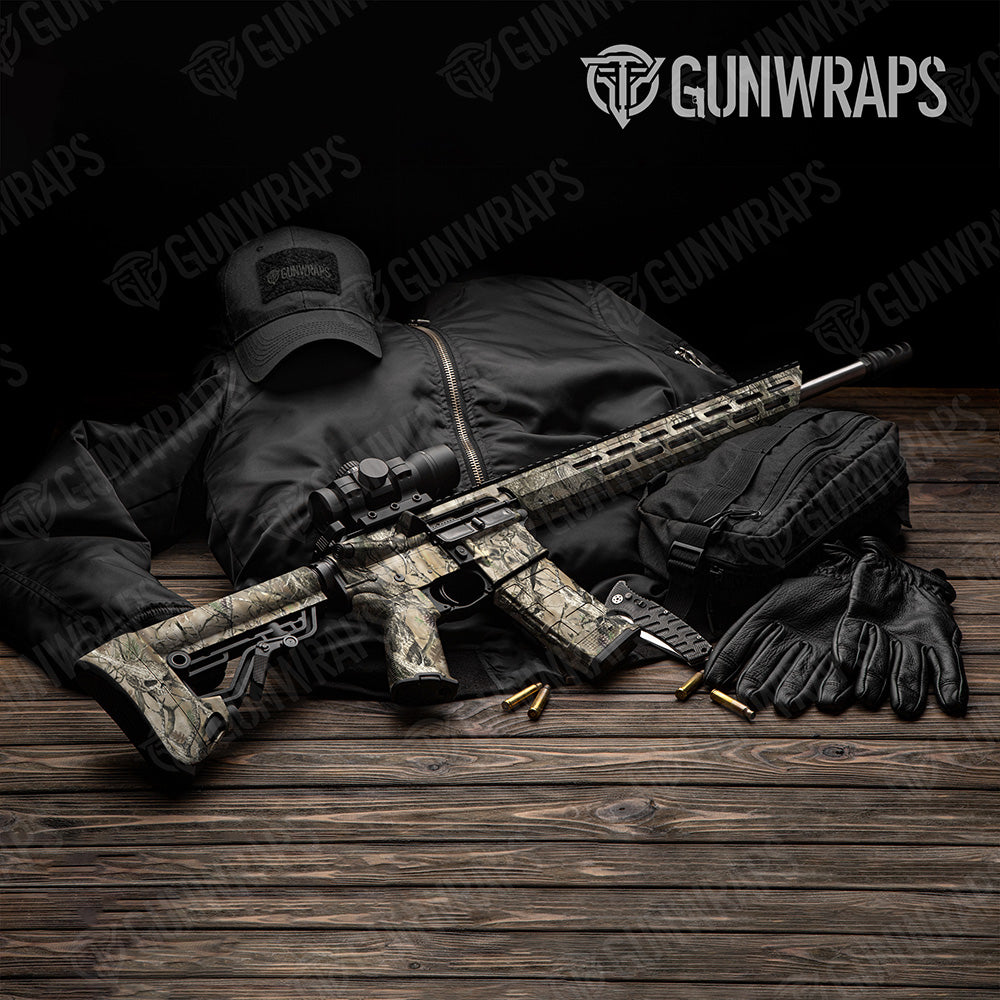 AR 15 Nature Voodoo Camo Gun Skin Vinyl Wrap