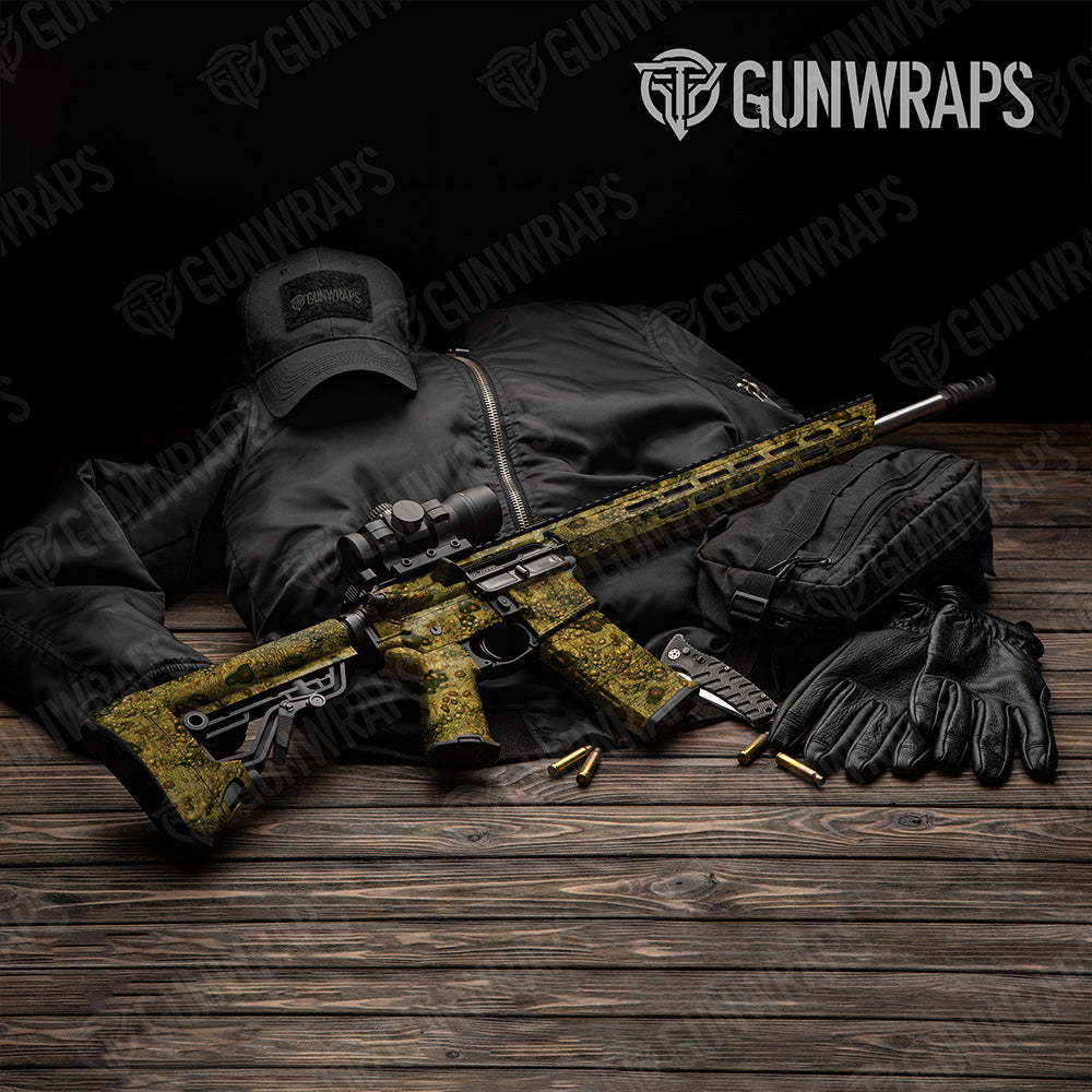 AR 15 Toadaflage Goblin Camo Gun Skin Vinyl Wrap