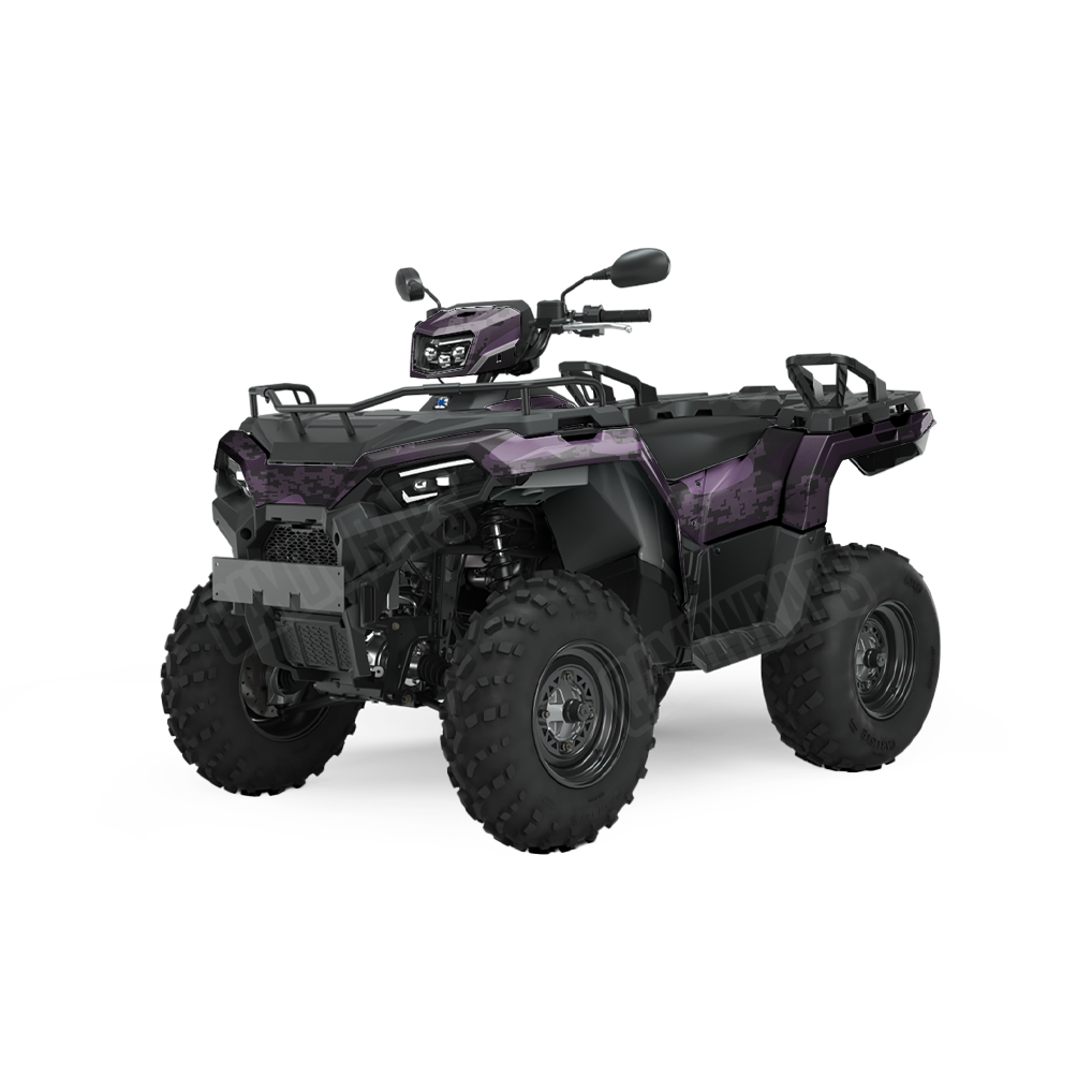 Compound Darkwing ATV Camo Vinyl Wrap