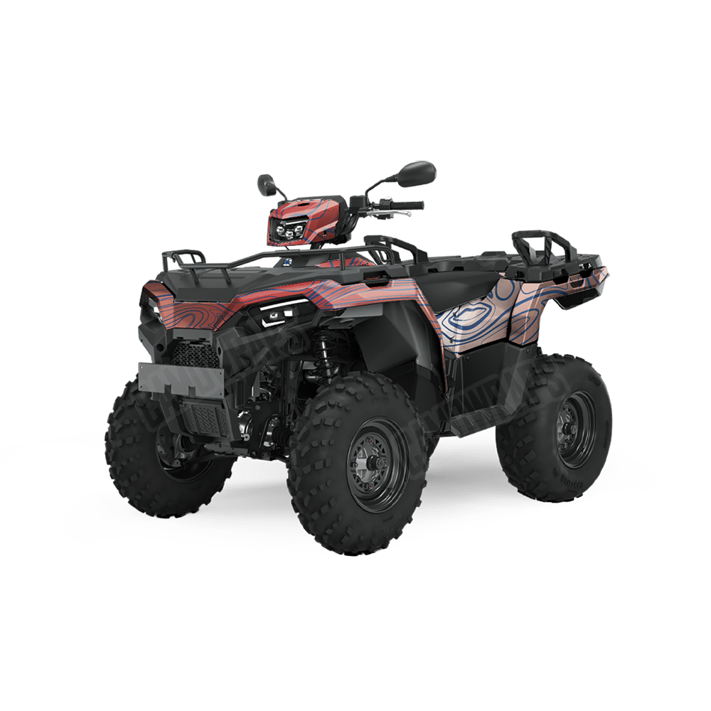 Damascus Patriot Camo ATV Vinyl Wrap
