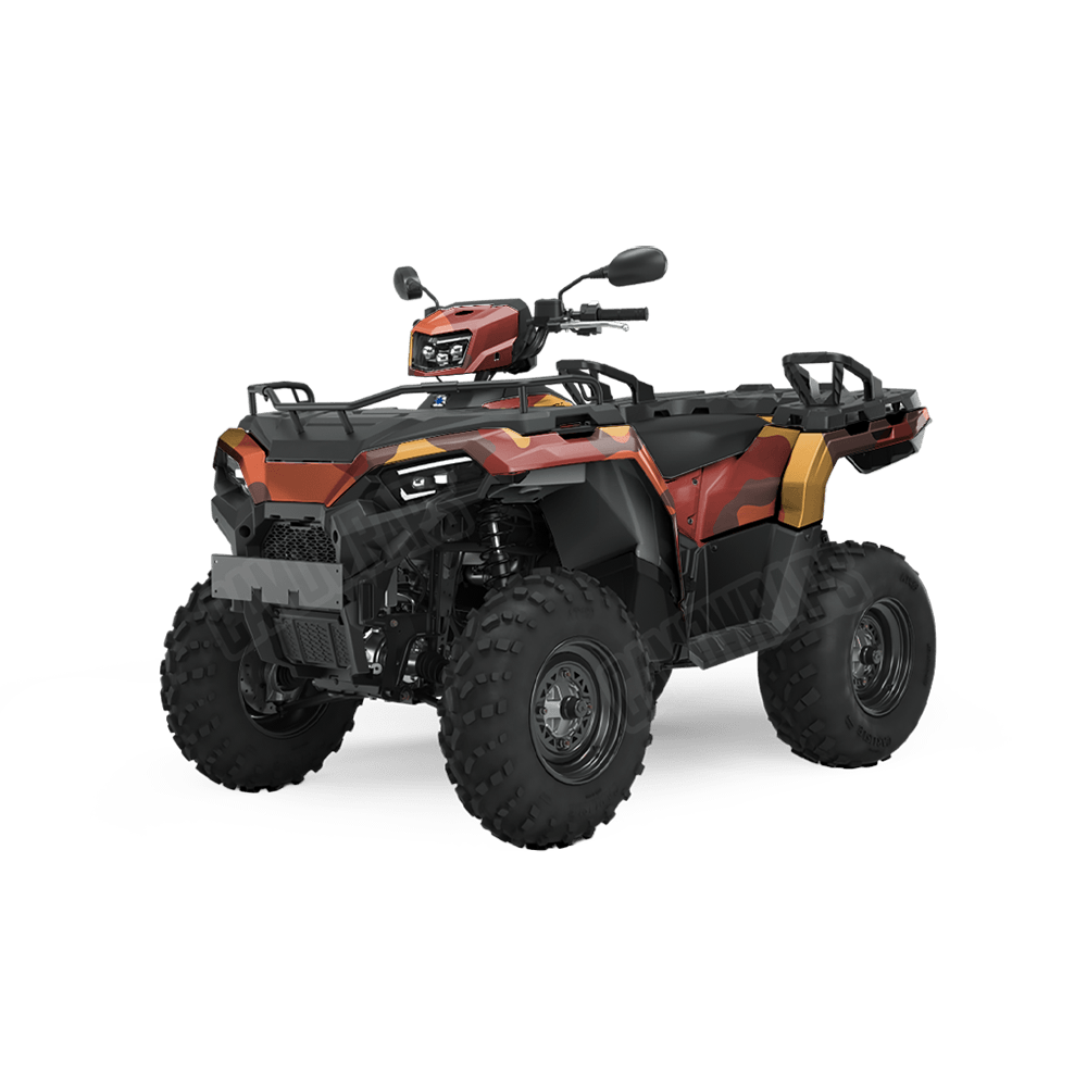 Jumbo Cumulus Autumn Camo ATV Vinyl Wrap