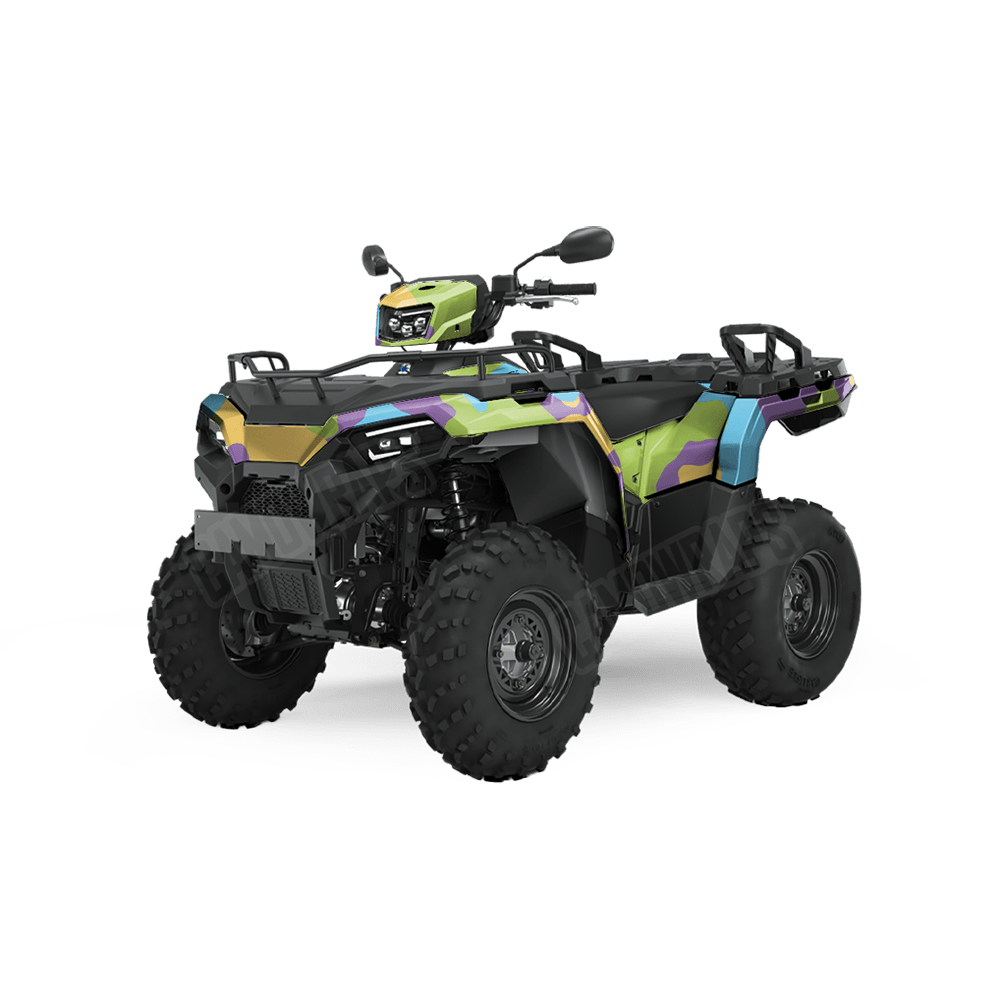 Jumbo Cumulus Carnival Camo ATV Vinyl Wrap