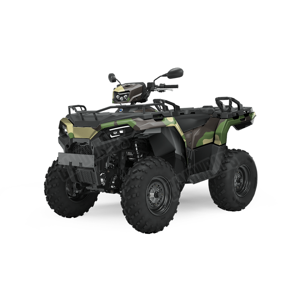 Jumbo Cumulus Jungle Camo ATV Vinyl Wrap