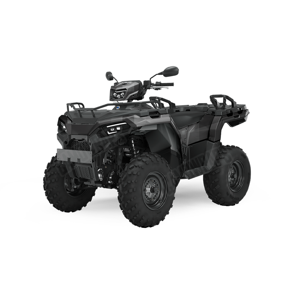 Pixel Elite Black ATV Wraps