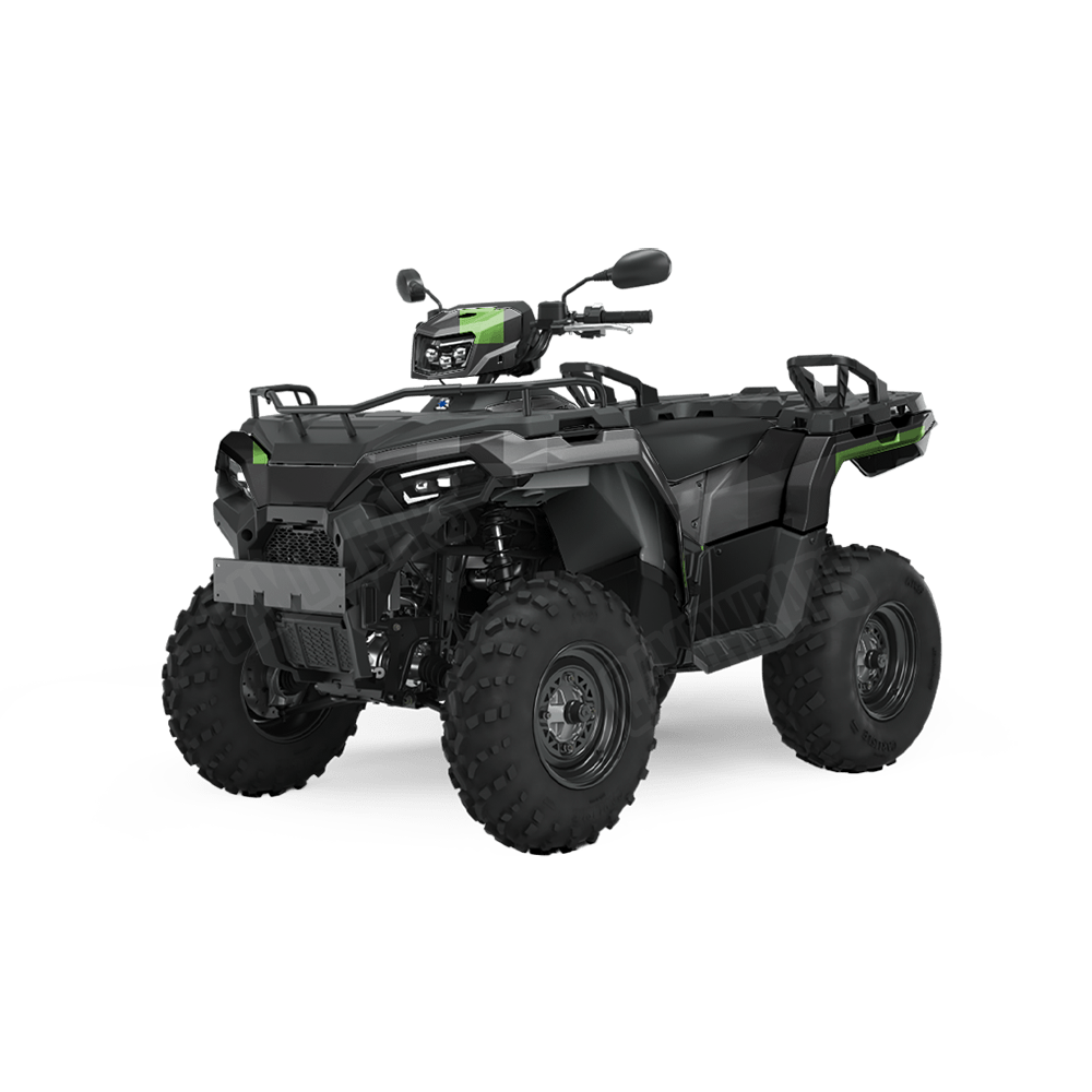 Pixel Metro Green ATV Wraps