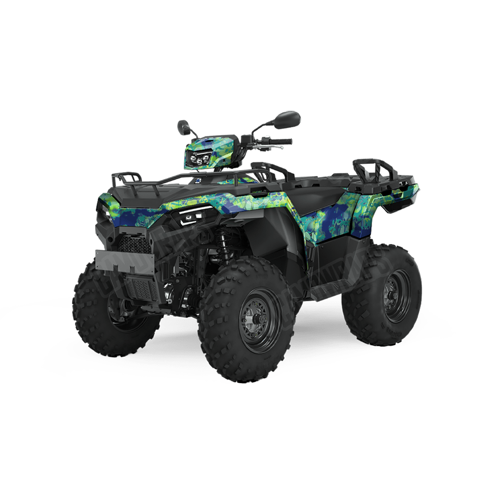 Kryptek Obskura MahiMahi Camo ATV Vinyl Wrap