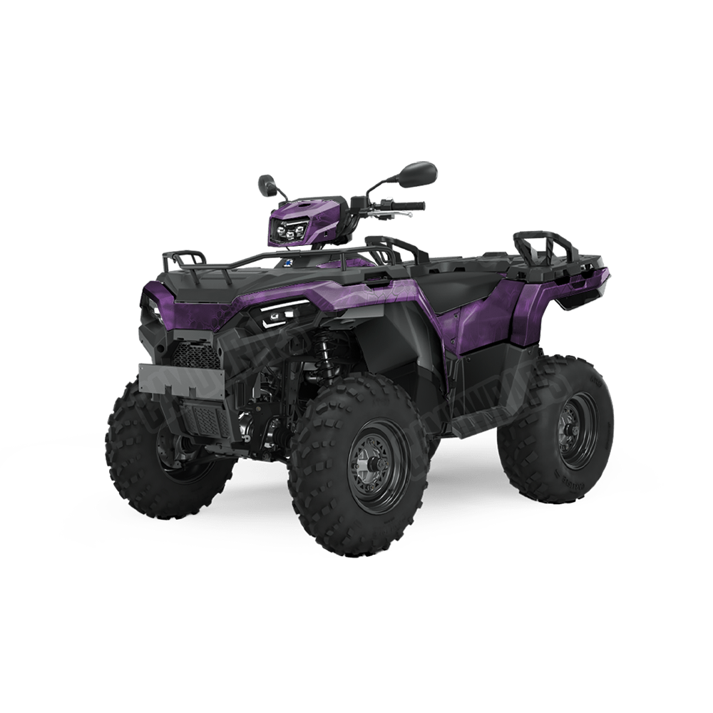 Kryptek Purple Camo ATV Vinyl Wrap