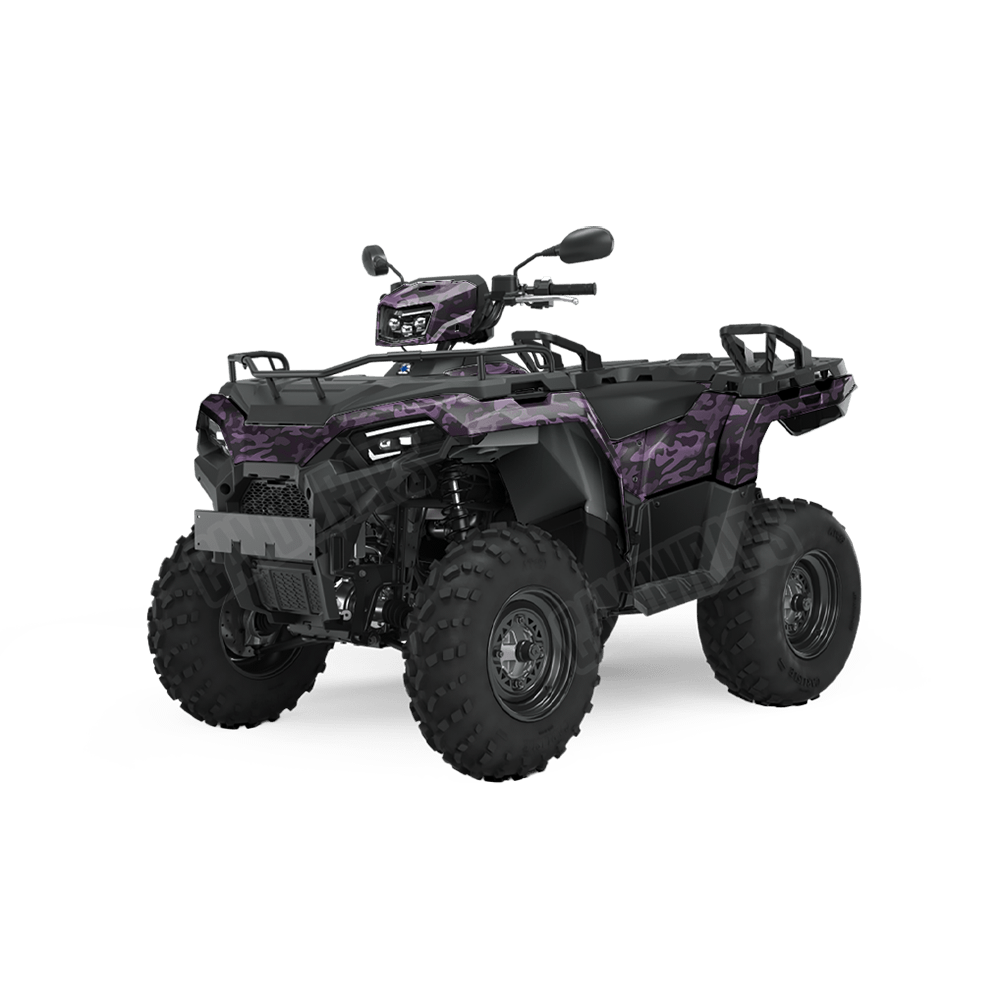 Large Classic Darkwing Camo ATV Vinyl Wrap