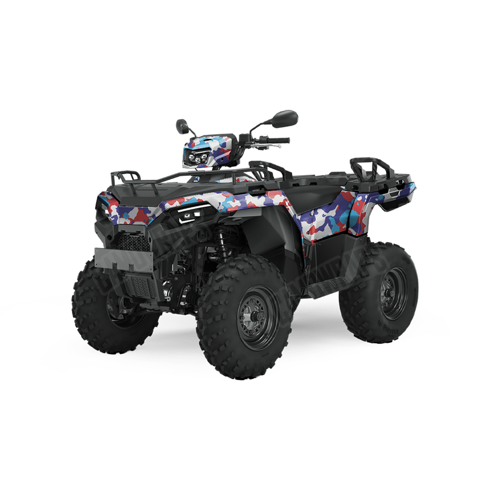 Large Cumulus M Series Camo ATV Vinyl Wrap