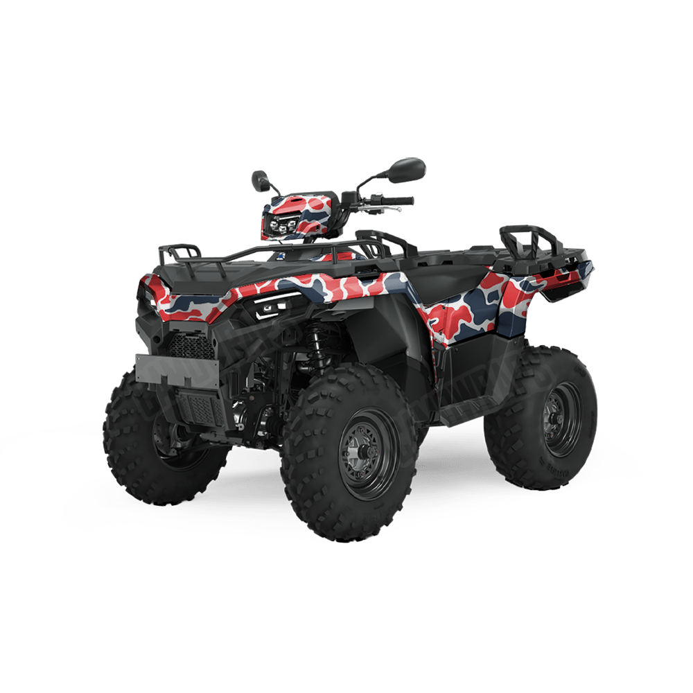 Old School Duck America ATV Wraps