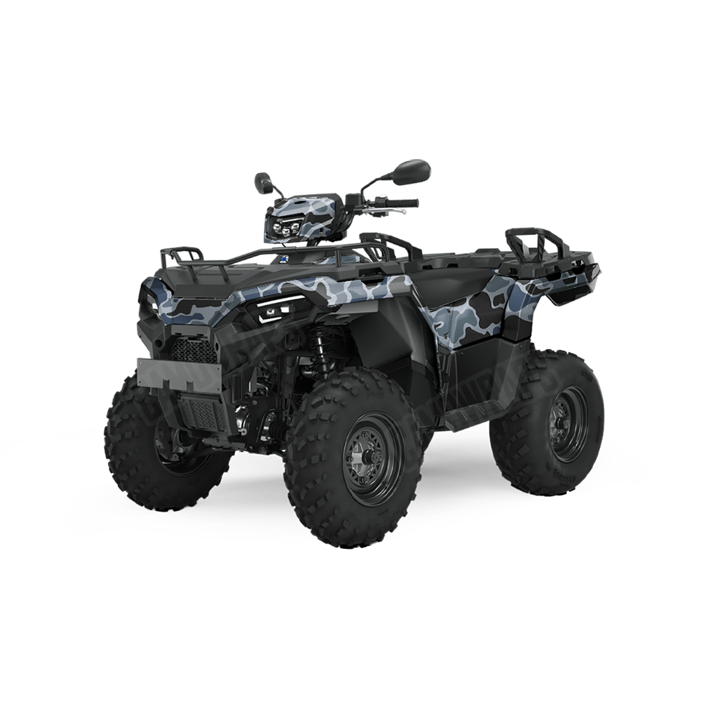 Old School Duck Navy ATV Wraps