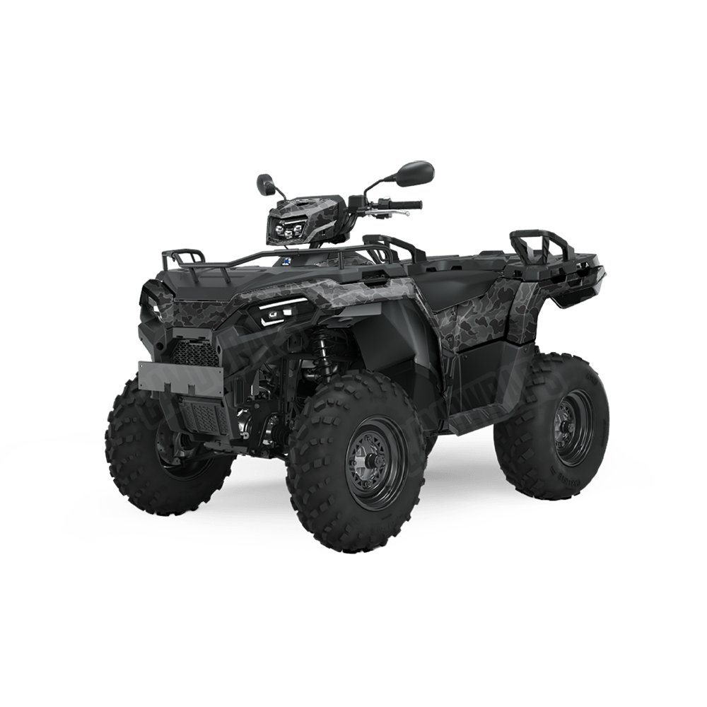 Old School Duck Elite Black ATV Wraps