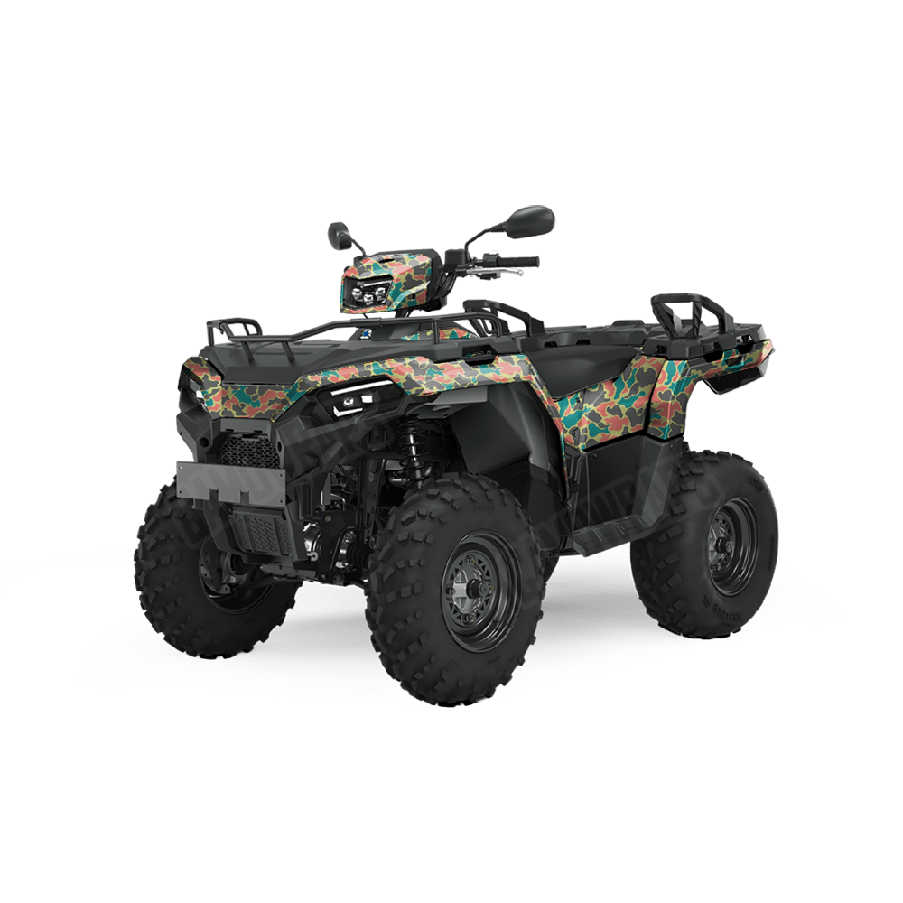 Old School Duck Fiesta ATV Wraps