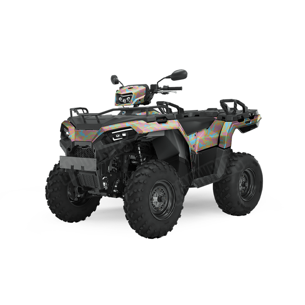 Old School Duck Sherbert ATV Wraps