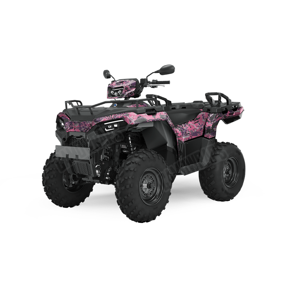 Muddy Girl Flat Camo ATV Vinyl Wrap