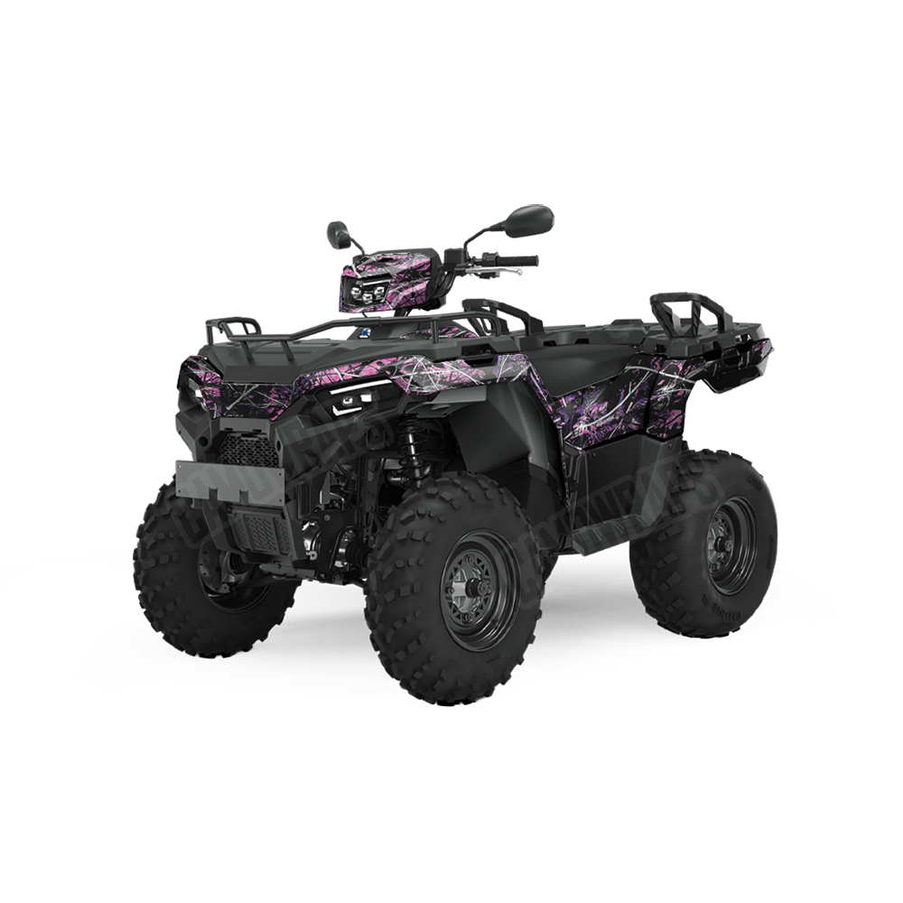 Muddy Girl Original Camo ATV Vinyl Wrap