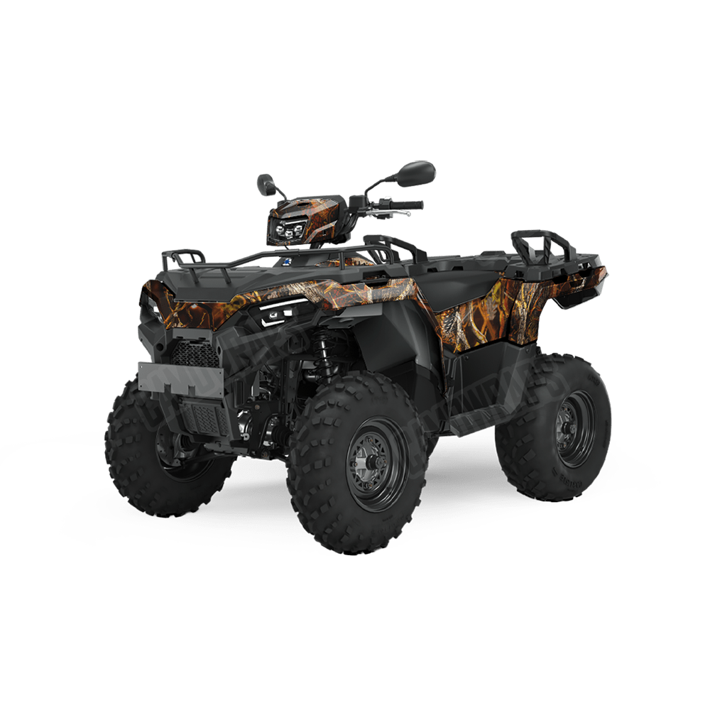 Nature Burning Voodoo Camo ATV Vinyl Wrap