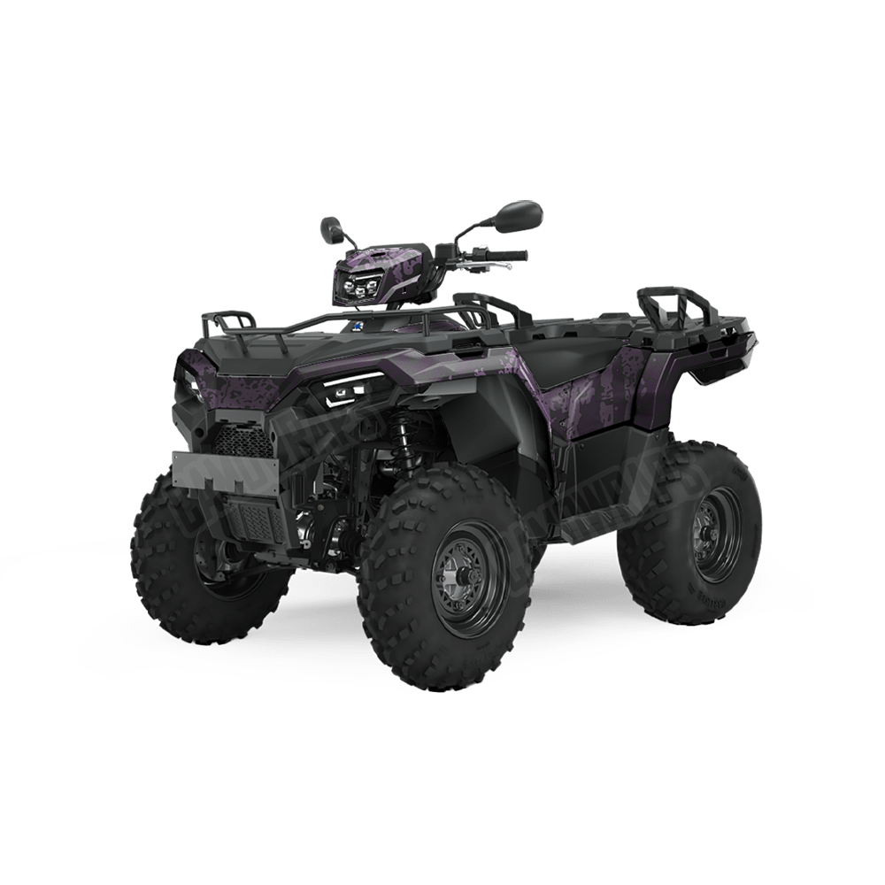 Pasted Darkwing Camo ATV Vinyl Wrap