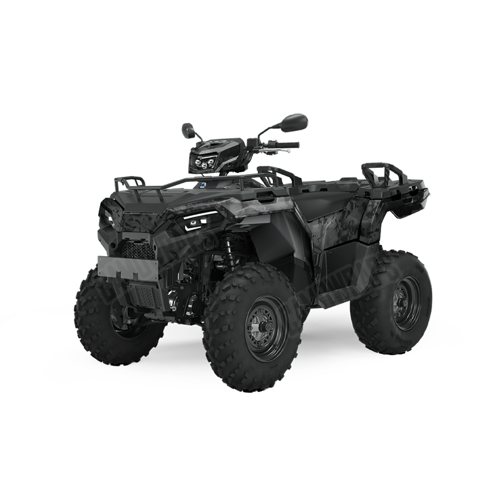 Pulse Midnight Camo ATV Vinyl Wrap