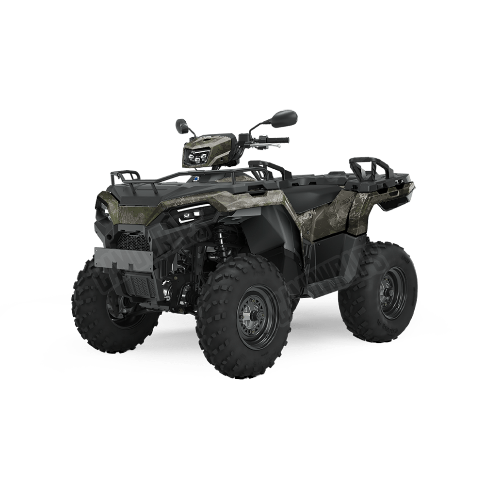 RELV X1 Tunnel Rat Camo ATV Vinyl Wrap