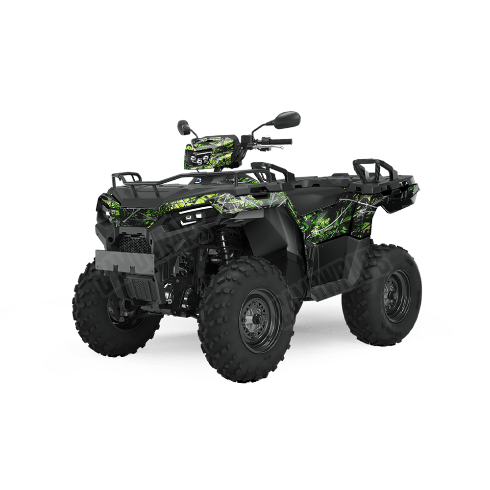 Sirphis Toxic Camo ATV Vinyl Wrap