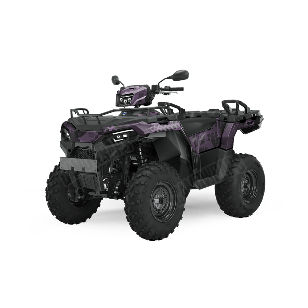 Tire Splatter Darkwing Camo ATV Vinyl Wrap