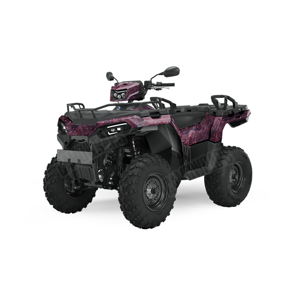 Toadaflage Berry Crush Camo ATV Vinyl Wrap
