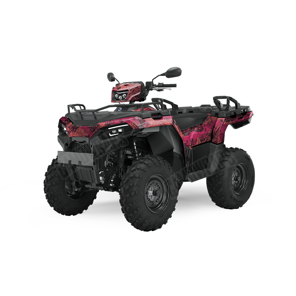 Toadaflage Watermelon Camo ATV Vinyl Wrap