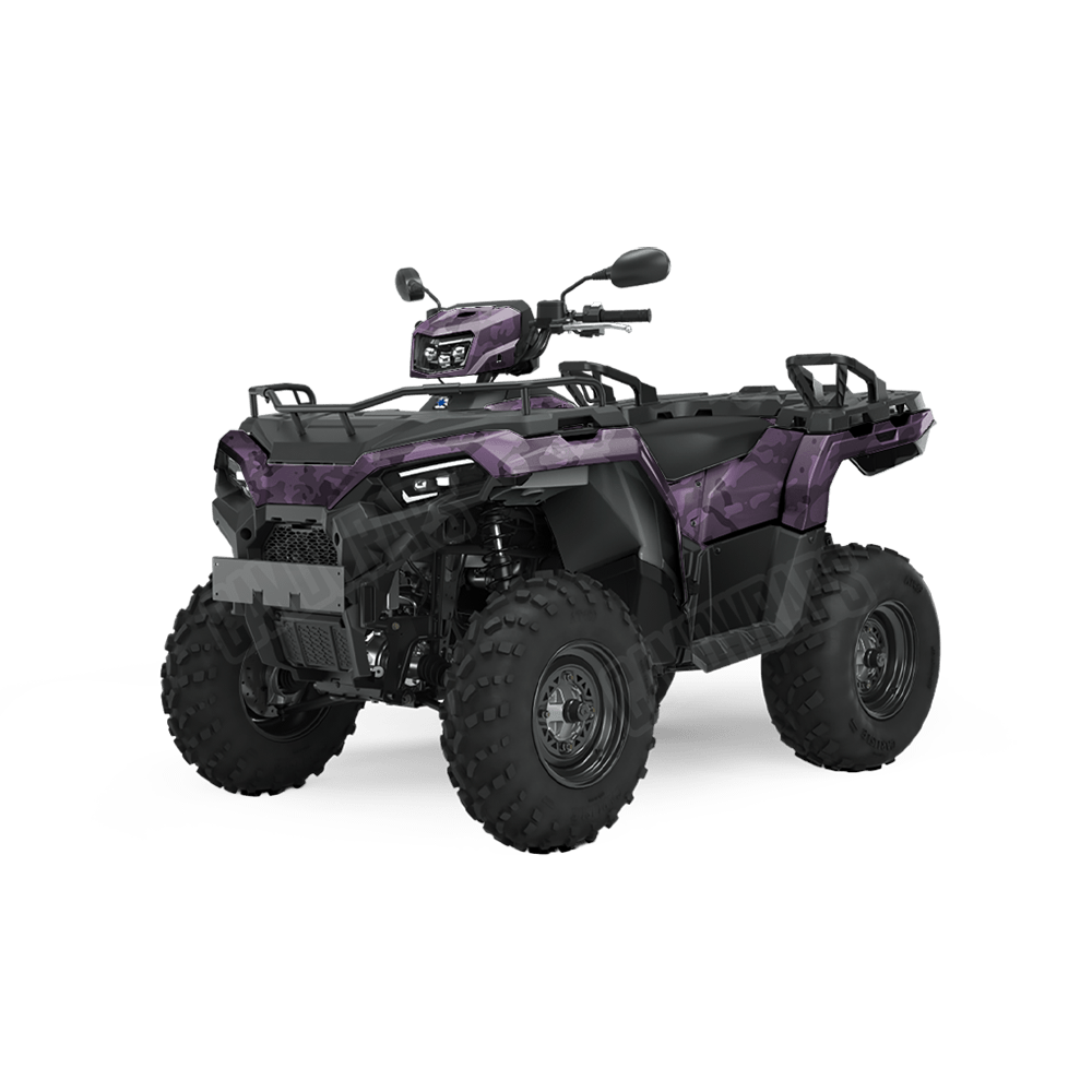 Treetop Darkwing Camo ATV Vinyl Wrap