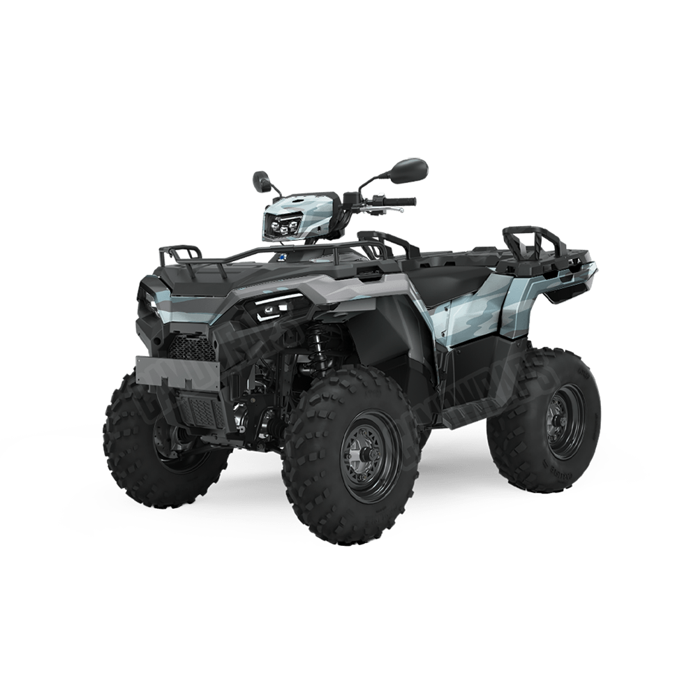 Treetop Overcast Camo ATV Vinyl Wrap