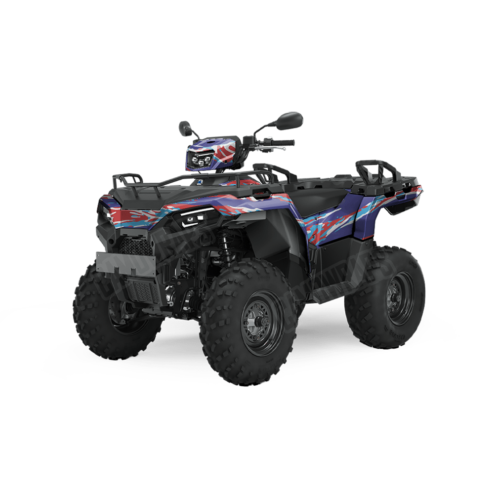 Vietnam Tiger Stripe M Series Camo ATV Vinyl Wrap