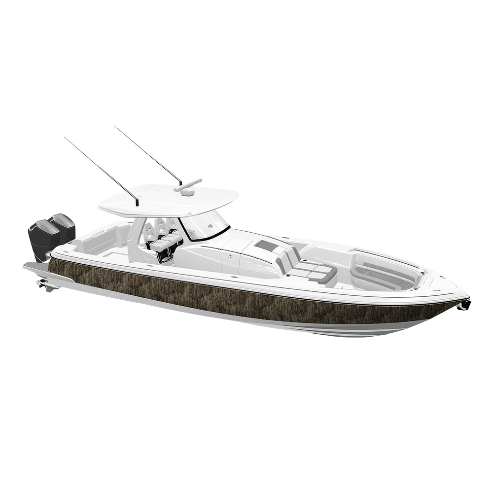 Large Realtree Legacy Camo Boat Vinyl Wrap