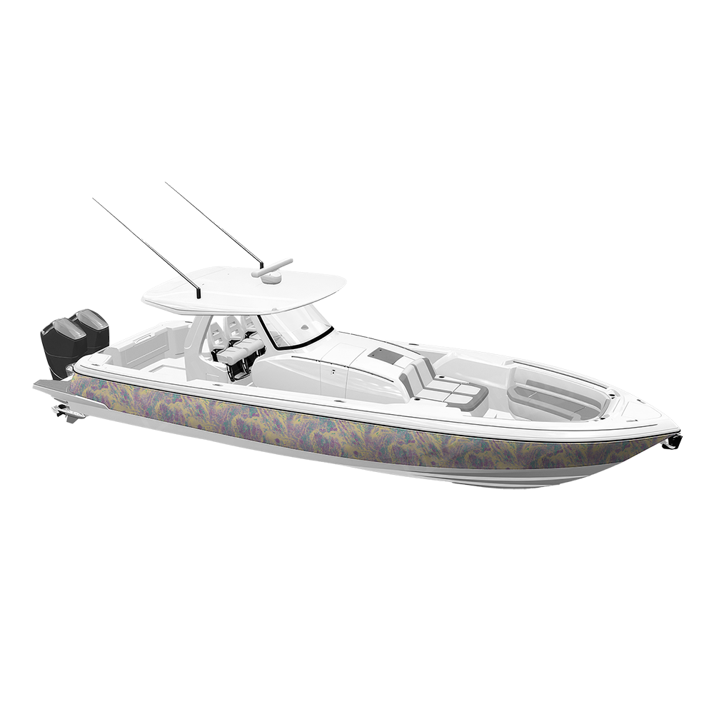 Realtree Aspect Easter Camo Boat Vinyl Wrap